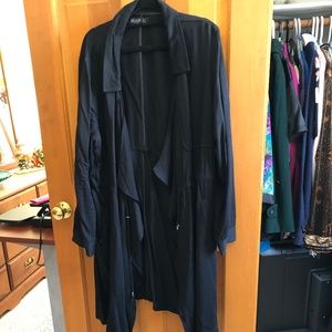 Black cover up jacket